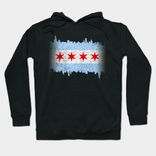 Chicago Flag Skyline Hoodie